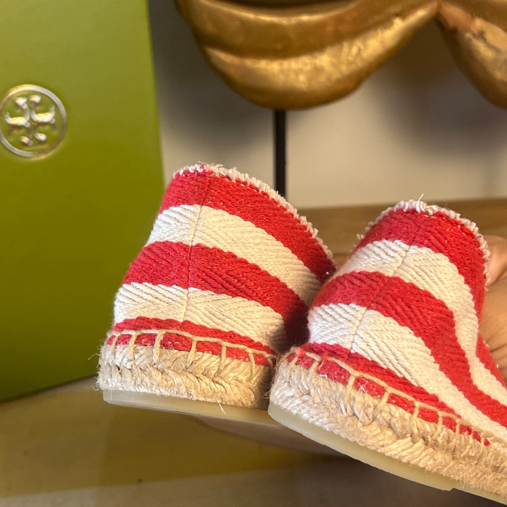 frayed striped canvas aline dinem - Picture 7 of 7